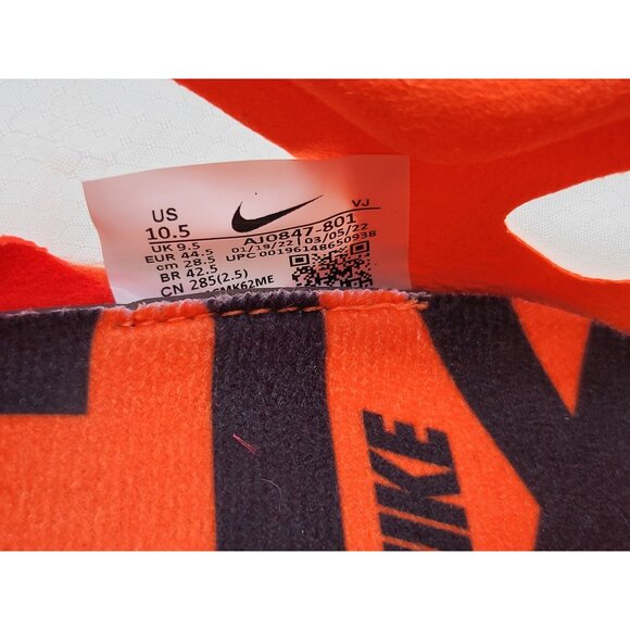 Nike Zoom Victory 5 XC Track & Field Distance Spikes Orange Volt Men's Size 10.5 - Picture 9 of 11